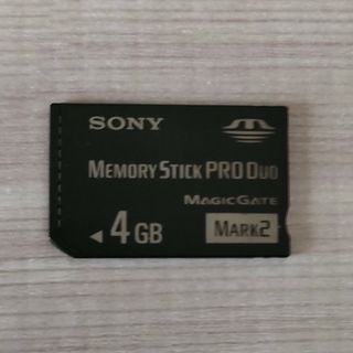 ソニー(SONY)のSONYメモリスティックPRODUO  4GB(その他)