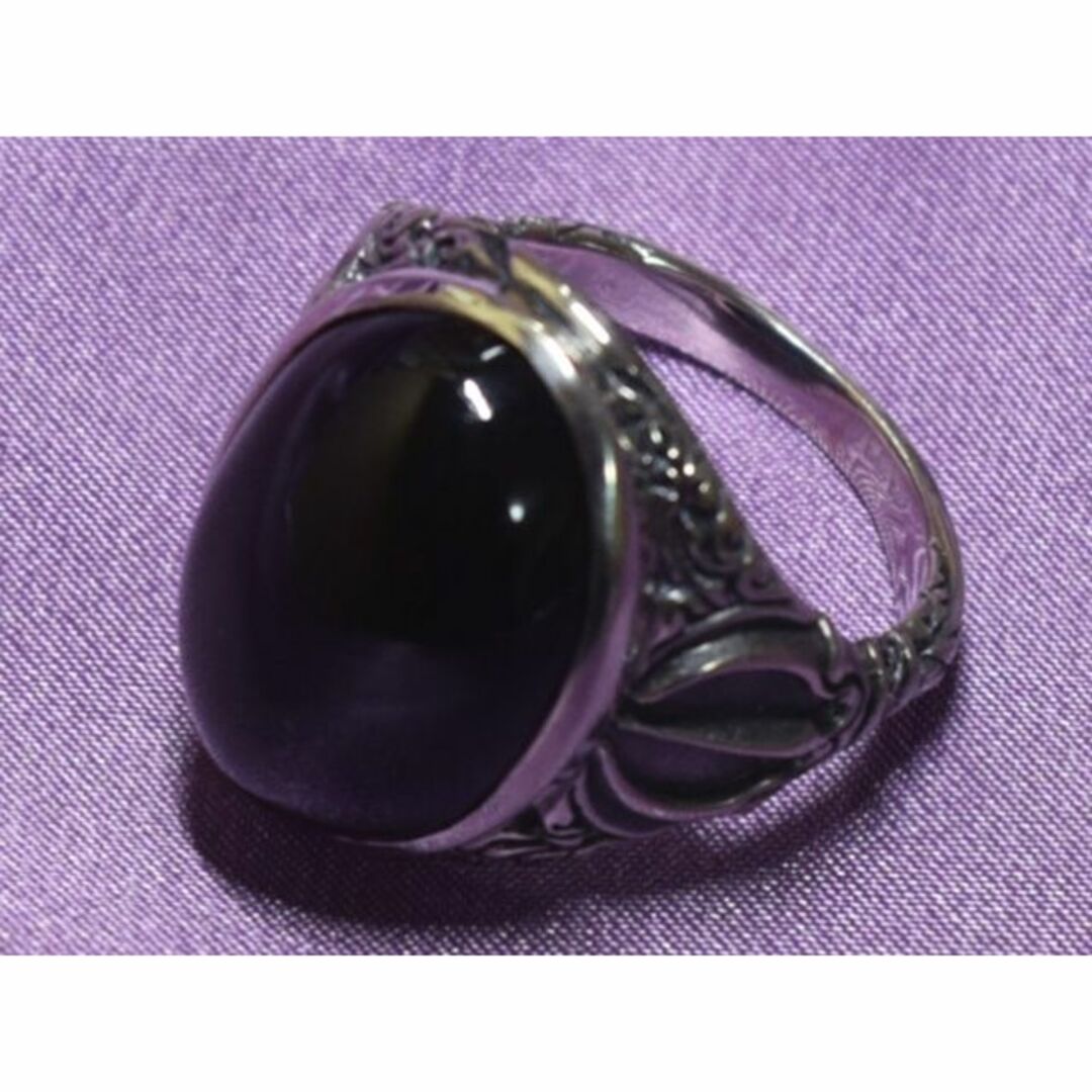 ZOCALO(ソカロ)のZOCALO DORJE STONE RING BLACK STAR 25号 メンズのアクセサリー(リング(指輪))の商品写真