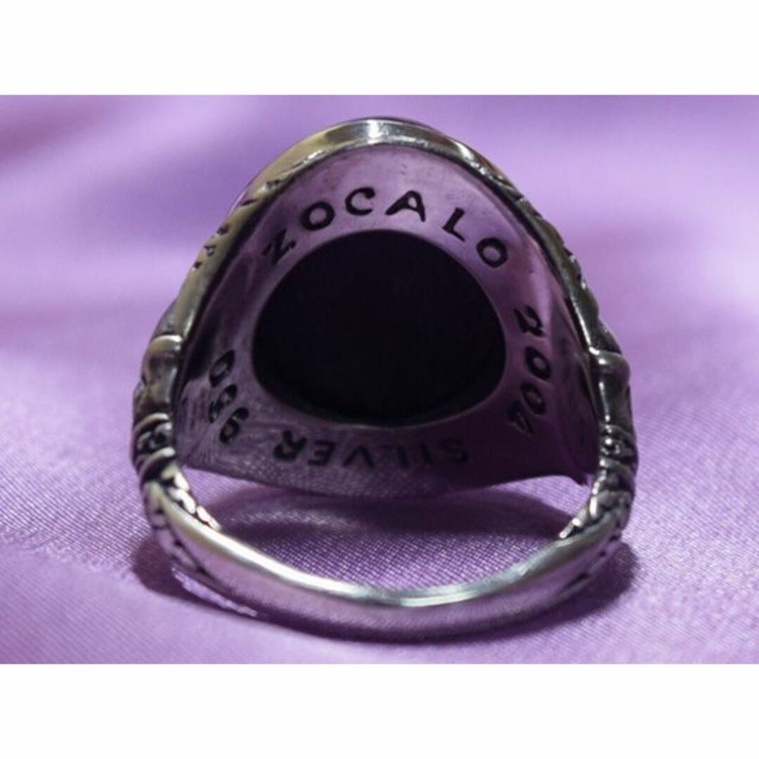 ZOCALO(ソカロ)のZOCALO DORJE STONE RING BLACK STAR 25号 メンズのアクセサリー(リング(指輪))の商品写真