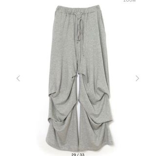 louren slub tweed wide pantsの通販 by もも's shop｜ラクマ