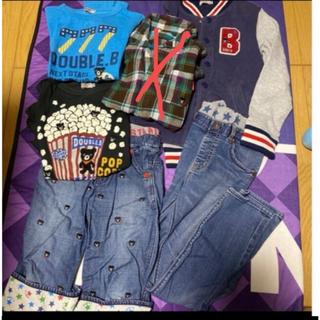 ダブルビー(DOUBLE.B)のダブルB ジャケット、パンツ、長袖140(Tシャツ/カットソー)