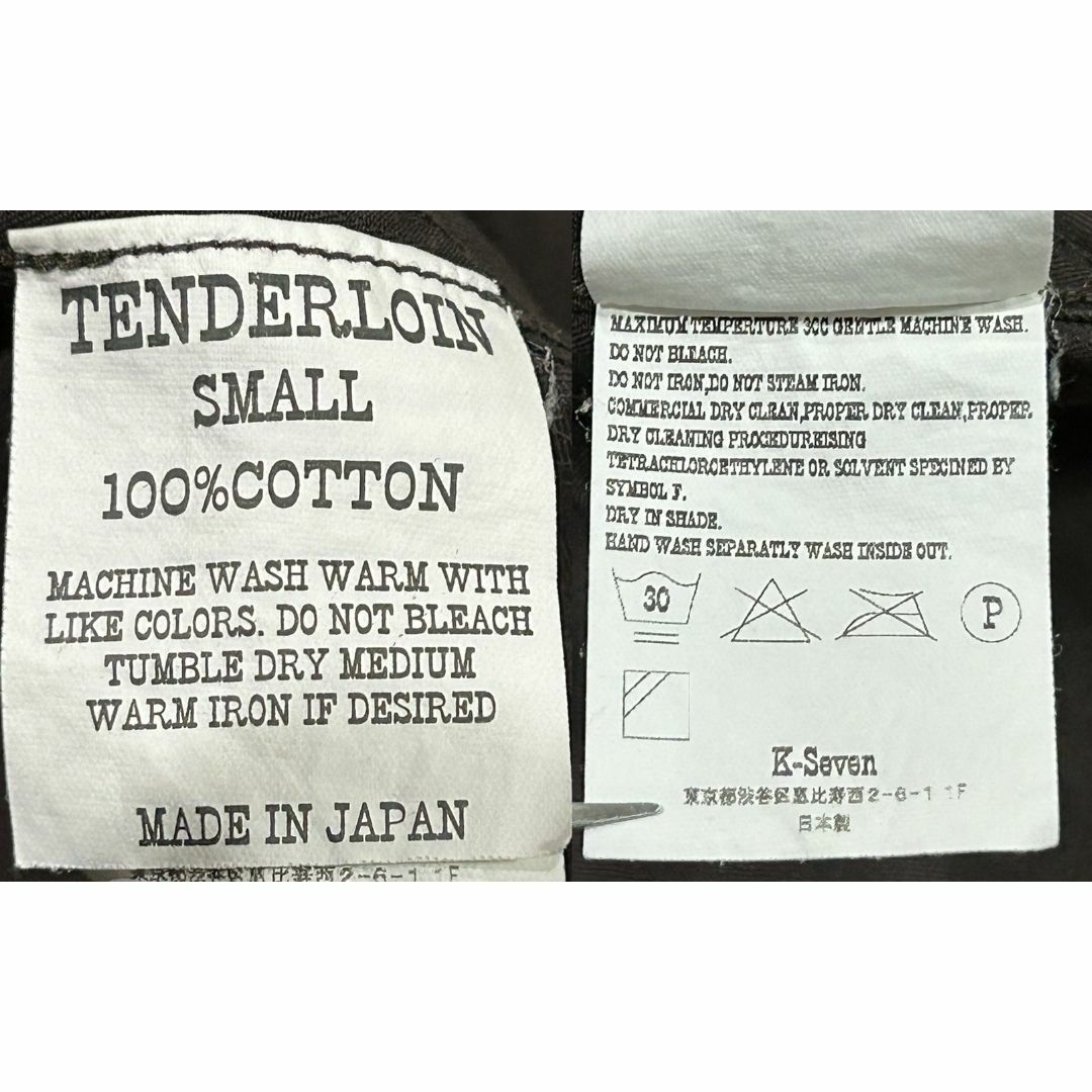 TENDERLOIN(テンダーロイン)の＊テンダーロイン TENDERLOIN 長袖 ワークシャツ トップス S メンズのトップス(シャツ)の商品写真