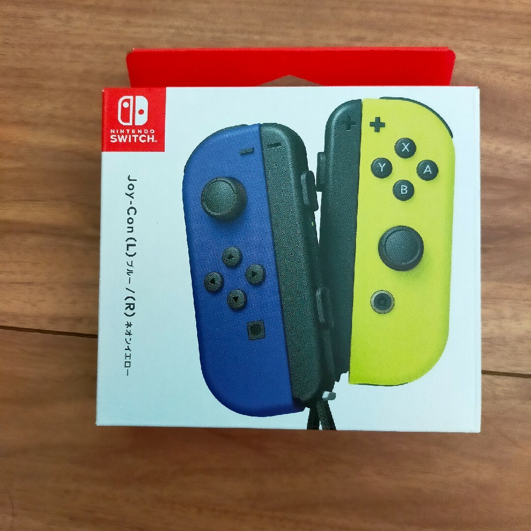 Nintendo Switch - ジョイコン ブルー/ネオンイエロー 新品未使用の ...