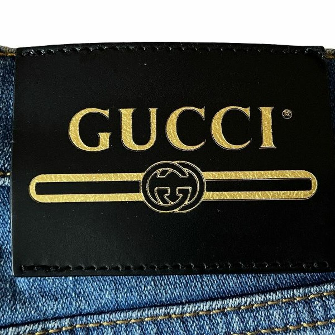 Gucci(グッチ)の※14日まで取置 きりん様専用 グッチ 624217 デニム レディースのパンツ(デニム/ジーンズ)の商品写真