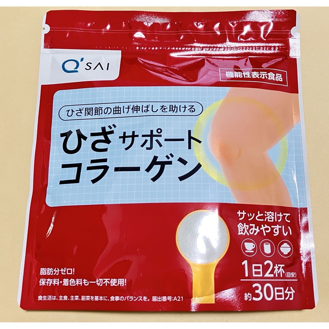 Q'SAI(キューサイ)のキューサイ ひざサポートコラーゲン 150g 約30日分 食品/飲料/酒の健康食品(コラーゲン)の商品写真