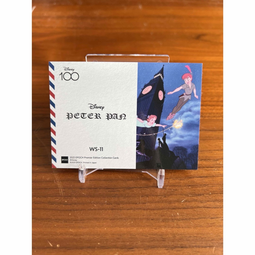 EPOCH(エポック)のdisney epoch ピーターパン　スタンプカード エンタメ/ホビーのトレーディングカード(シングルカード)の商品写真
