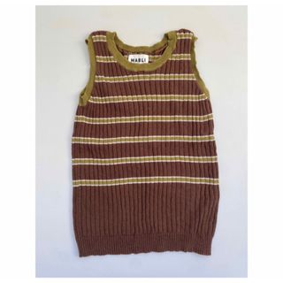 MABLI Mabon tank 2y(ニット)