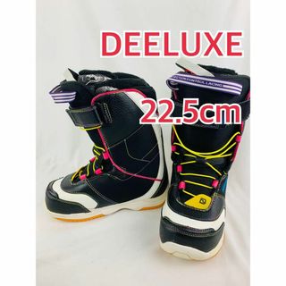 ディーラックス(DEELUXE)のDEELUXE スノボブーツ　22.5cm スノーボード　キッズ　子ども　靴(ブーツ)