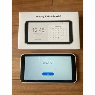 ギャラクシー(Galaxy)のGalaxy 5g Mobile Wi-Fi SCR01(PC周辺機器)