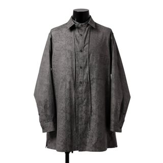 ヨウジヤマモト(Yohji Yamamoto)の【レア】Y’s for men 23AW 墨染めジャガードブラウス(シャツ)