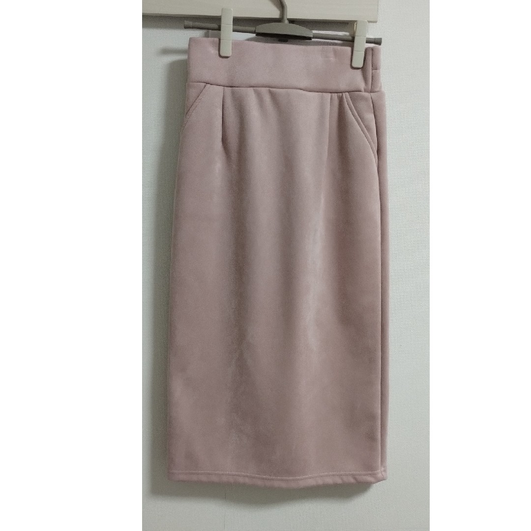 しまむら(シマムラ)の最終値下げ　スカート　スエード レディースのスカート(ロングスカート)の商品写真
