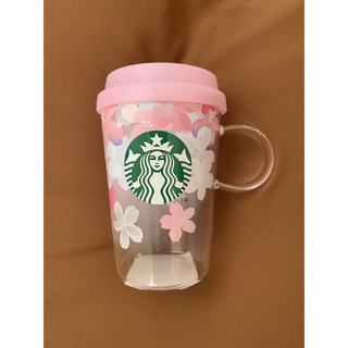 スターバックス(Starbucks)のスタバ　耐熱グラス　マグカップ　桜(マグカップ)