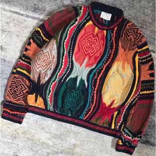 クージー(COOGI)の強烈な個性 異次元のデザイン 芸術 COOGI コットン ニット セーター L(ニット/セーター)