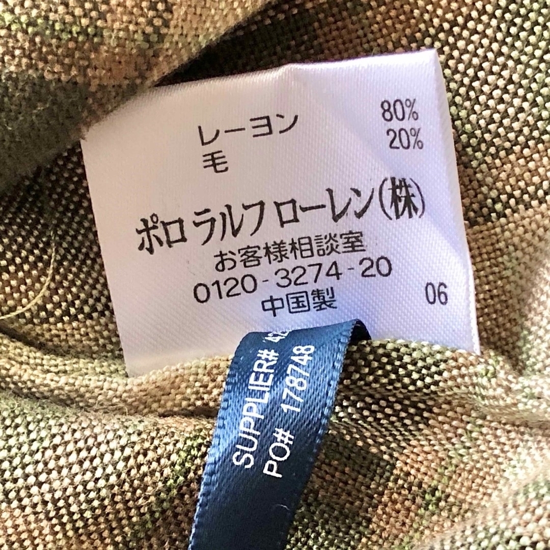 Ralph Lauren(ラルフローレン)のラルフローレン✨ボウタイ　リボン　チェックブラウス レディースのトップス(シャツ/ブラウス(長袖/七分))の商品写真