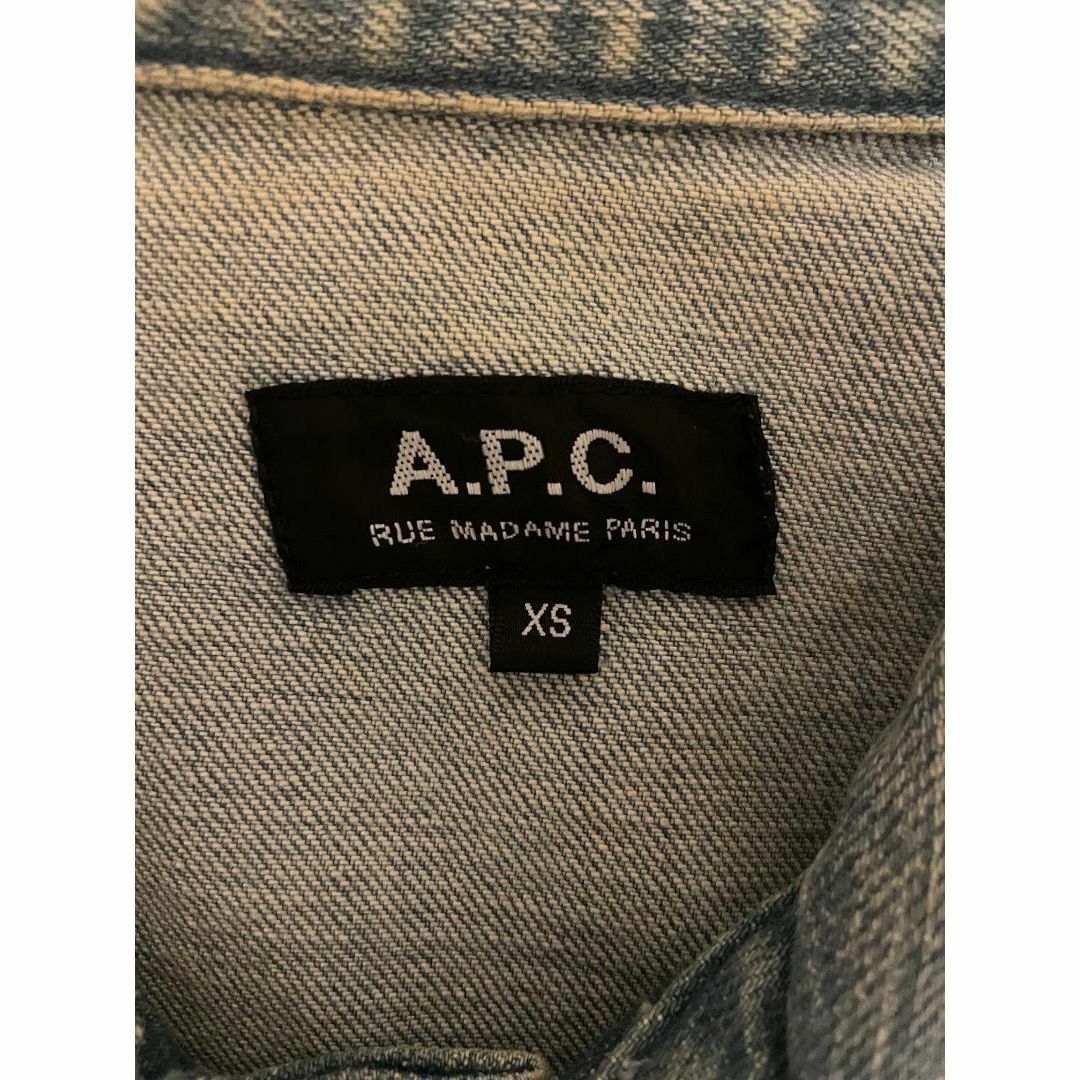 A.P.C(アーペーセー)のA.P.C　デニムジャケット　XS メンズのジャケット/アウター(Gジャン/デニムジャケット)の商品写真