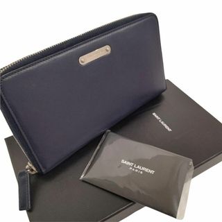 サンローラン(Saint Laurent)の✨美品✨サンローラン 長財布 ラウンドファスナー  箱ギャランティカード付(長財布)