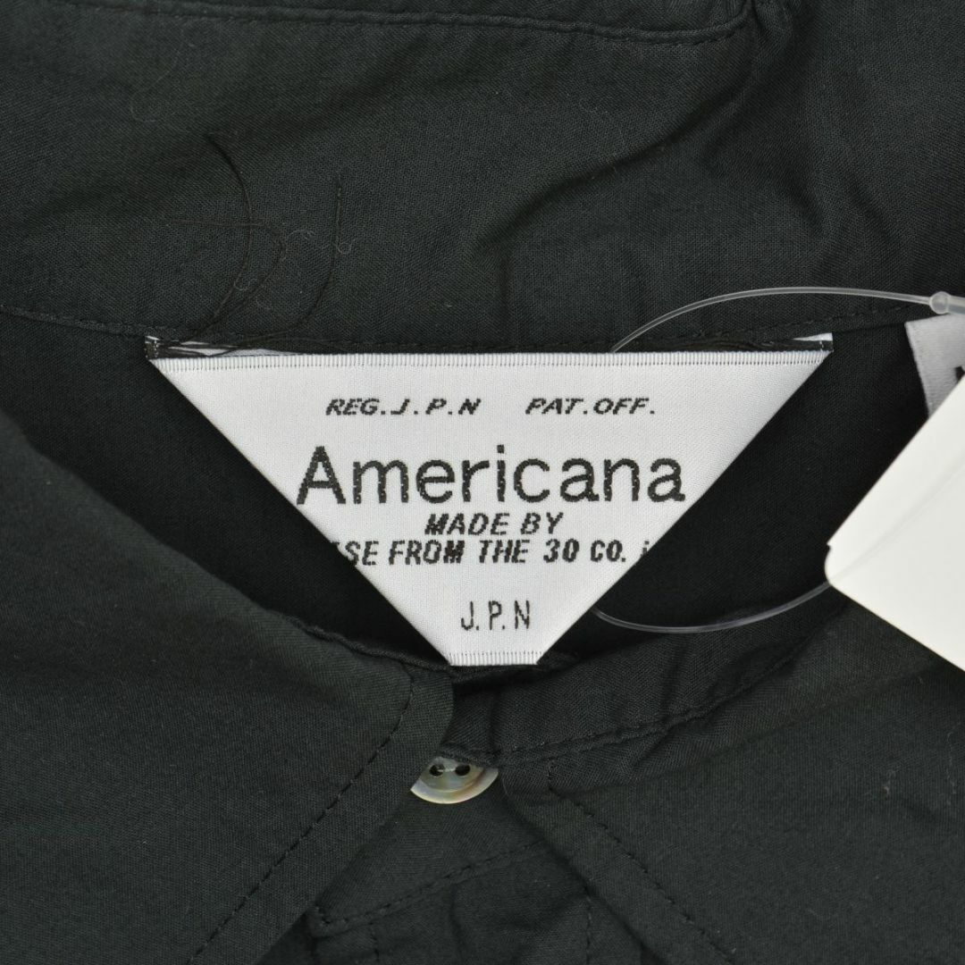 AMERICANA(アメリカーナ)の【Americana】 スリット ロング シャツ長袖ワンピース レディースのワンピース(ロングワンピース/マキシワンピース)の商品写真