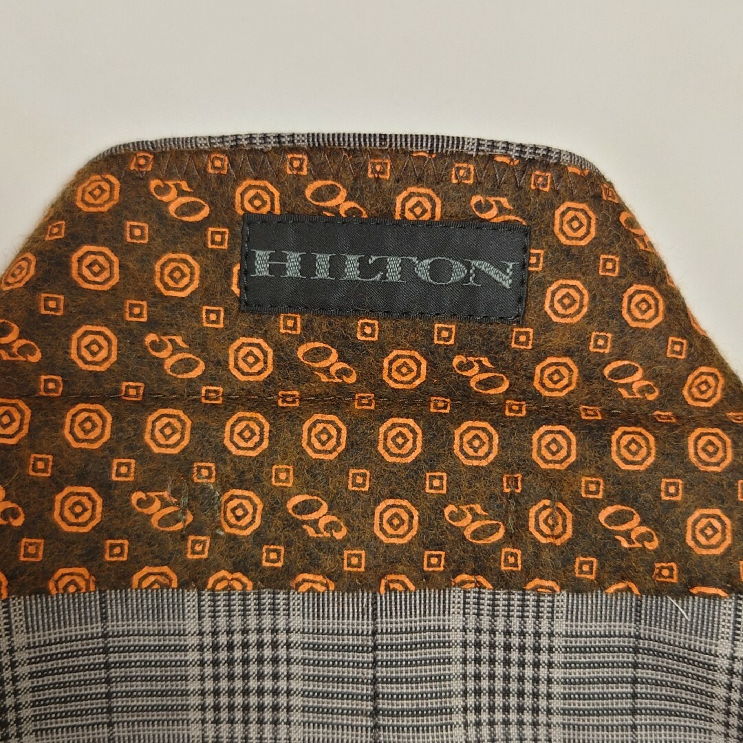 未使用 ヒルトン 最高級スーツ 限定MAF素材 YA7 HILTON メンズのスーツ(セットアップ)の商品写真