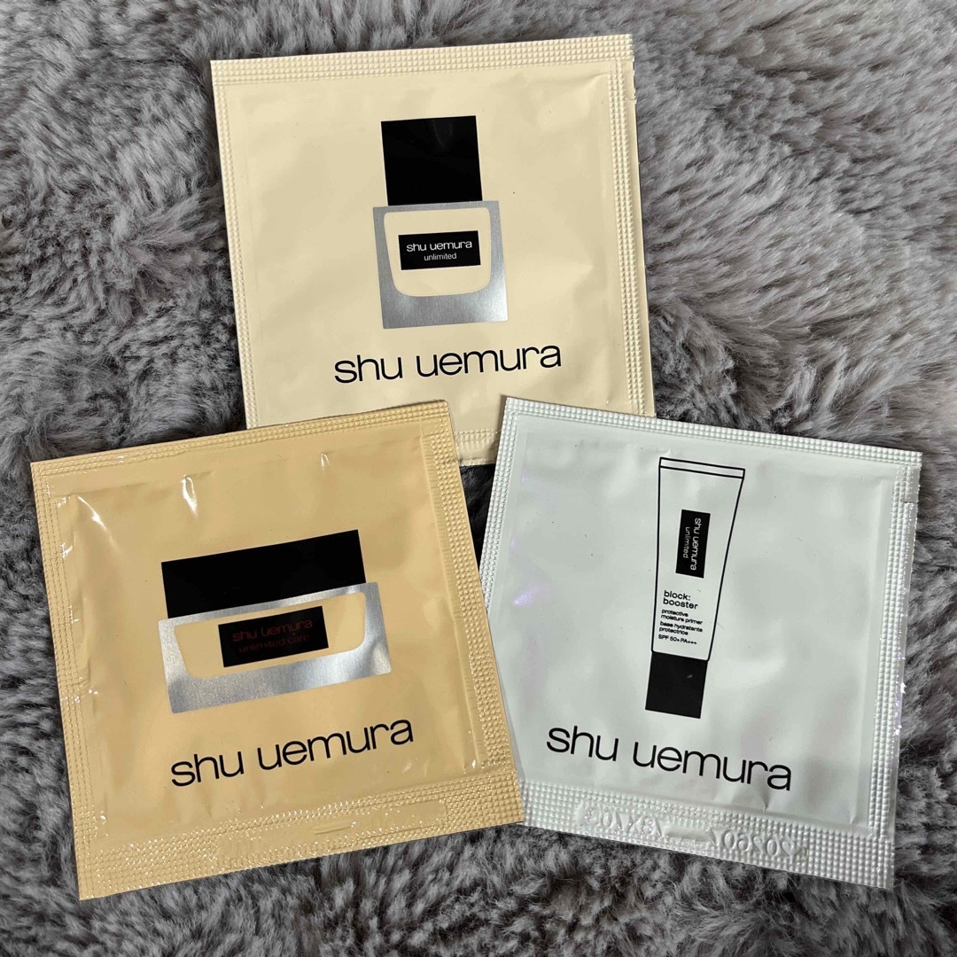 shu uemura(シュウウエムラ)のshu uemura サンプル　試供品 コスメ/美容のベースメイク/化粧品(ファンデーション)の商品写真