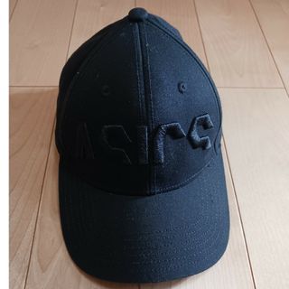 アシックス(asics)のasics　アシックス　キャップ　cap　帽子　黒(キャップ)