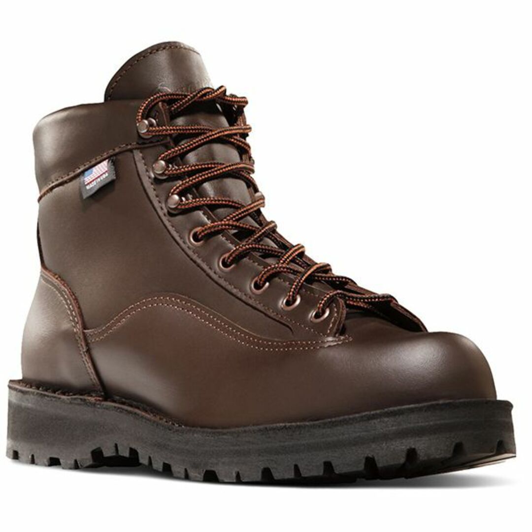 Danner(ダナー)のDanner ダナー靴紐 黒×茶 63インチ(160cm) 丸紐 正規品 ブーツ メンズのファッション小物(その他)の商品写真