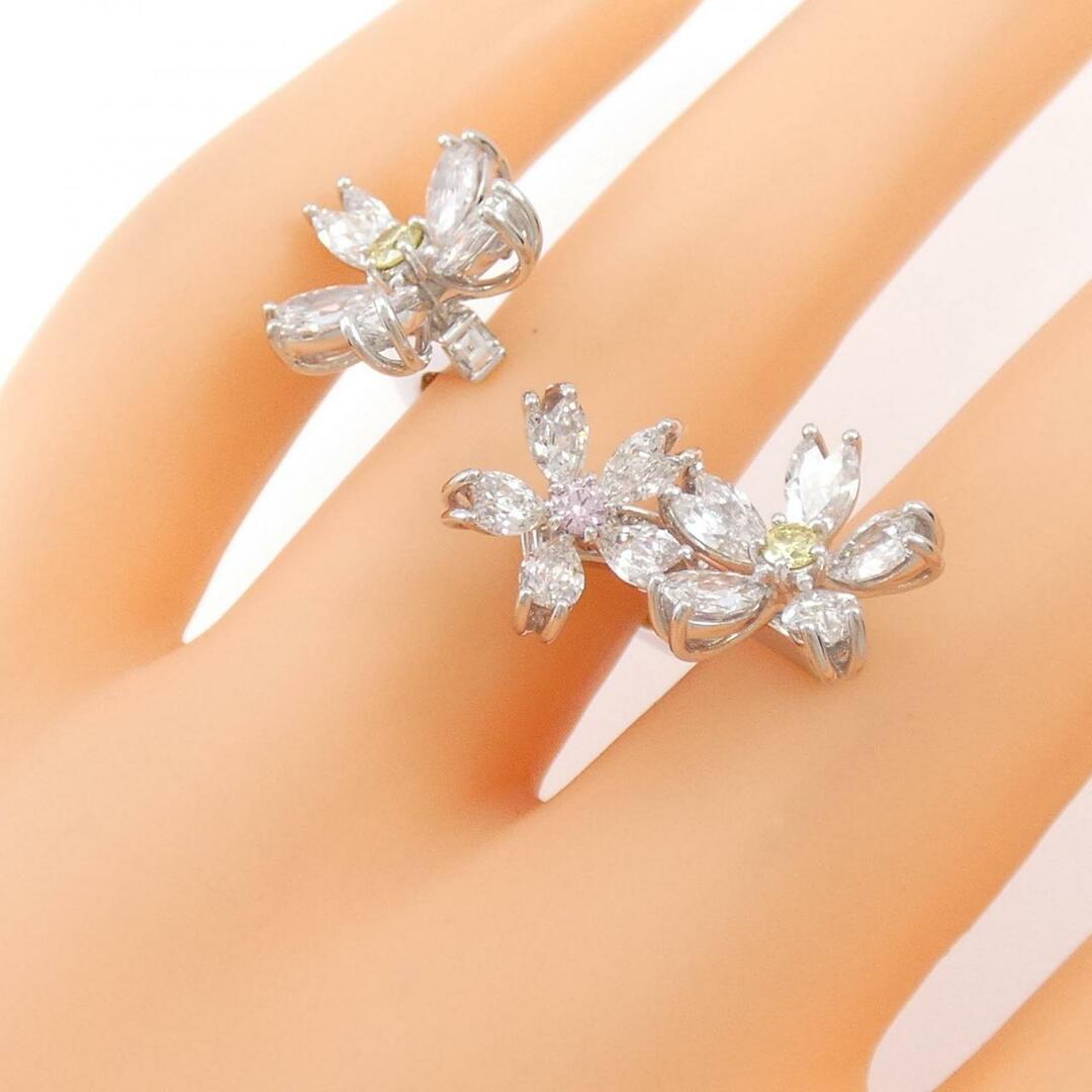 MIKIMOTO(ミキモト)のミキモト フラワー ダイヤモンド リング 3.05CT レディースのアクセサリー(リング(指輪))の商品写真