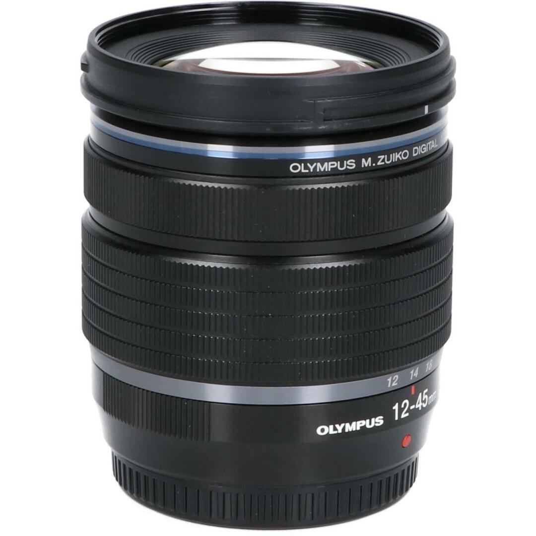 OLYMPUS(オリンパス)のＯＬＹＭＰＵＳ　ＭＺＤ１２－４５ｍｍ　Ｆ４ＰＲＯ スマホ/家電/カメラのカメラ(レンズ(ズーム))の商品写真