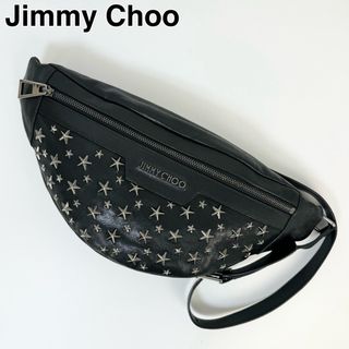 ジミーチュウ(JIMMY CHOO)の24A16 JIMMY CHOO ジミーチュウ ウエストバッグ スタッズ(ショルダーバッグ)