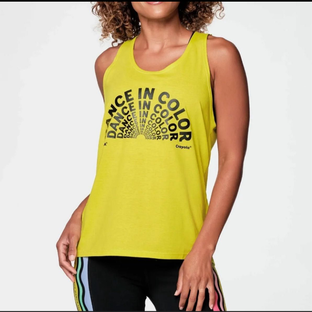 Zumba(ズンバ)のzumba wear タンクトップ スポーツ/アウトドアのランニング(ウェア)の商品写真