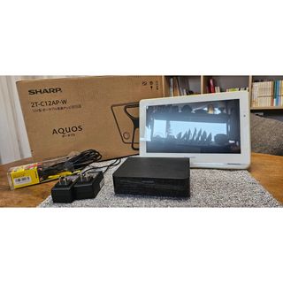 シャープ(SHARP)の録画のみ不可　SHARP AQUOS  ポータブルテレビ　防水　2T-C12AP(テレビ)