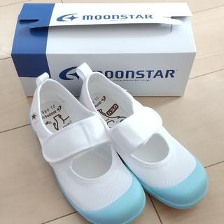 ムーンスター(MOONSTAR )のムーンスター 上靴 上履き 21.0 リトルスター マジックテープ(スクールシューズ/上履き)