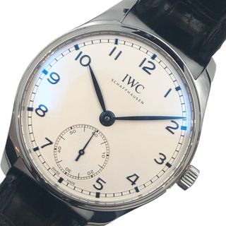 インターナショナルウォッチカンパニー(IWC)の　インターナショナルウォッチカンパニー IWC ポルトギーゼ・オートマティック 40 IW358304 シルバー ステンレススチール メンズ 腕時計(その他)