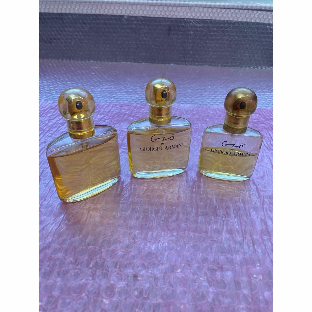 Armani(アルマーニ)のGIORGIO ARMANI ジョルジオアルマーニ香水　計3本まとめ　中古現状品 コスメ/美容の香水(ユニセックス)の商品写真