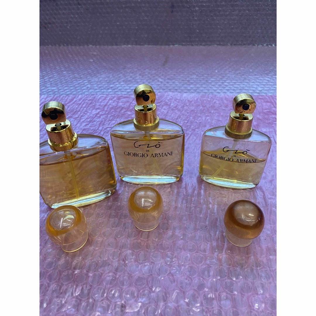 Armani(アルマーニ)のGIORGIO ARMANI ジョルジオアルマーニ香水　計3本まとめ　中古現状品 コスメ/美容の香水(ユニセックス)の商品写真