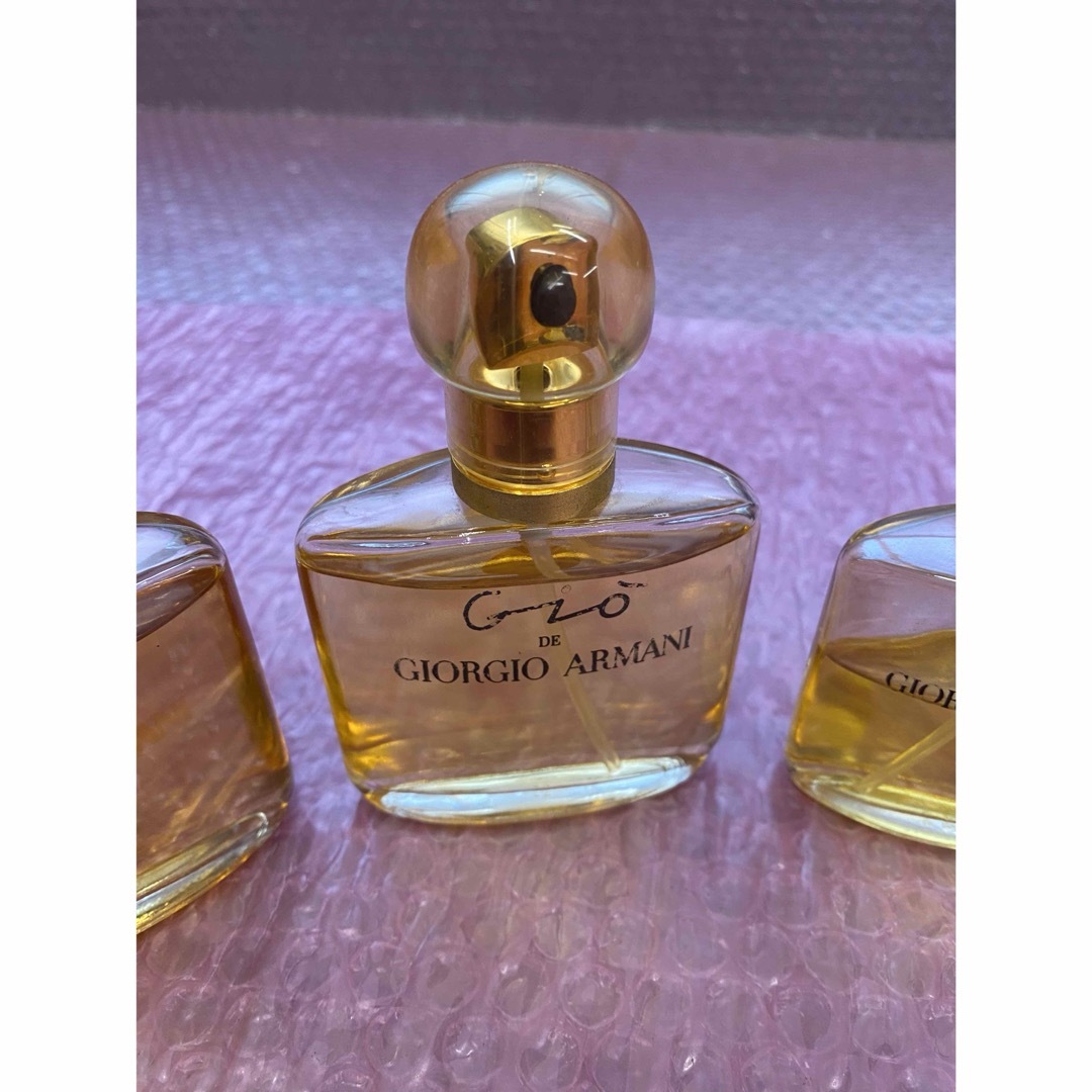 Armani(アルマーニ)のGIORGIO ARMANI ジョルジオアルマーニ香水　計3本まとめ　中古現状品 コスメ/美容の香水(ユニセックス)の商品写真