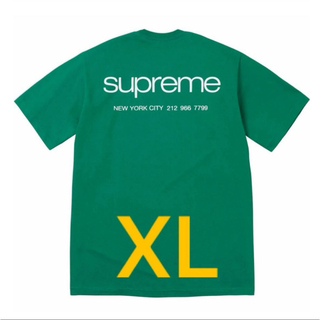 シュプリーム(Supreme)の【XL】Supreme NYC Tee Light Pine (Tシャツ/カットソー(半袖/袖なし))