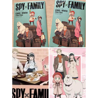 SPY ×  FAMILY 映画特典2セット+クリアファイル2枚(キャラクターグッズ)