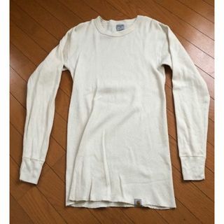 カーハート(carhartt)のカーハート　レア サーマルシャツ　白　Mサイズ　USA製(Tシャツ/カットソー(七分/長袖))