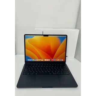 アップル(Apple)の極美品　Macbook Air M2 13インチ 2022 ミッドナイト(ノートPC)