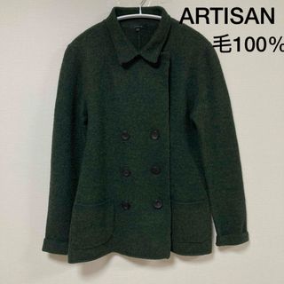 アルティザン(ARTISAN)のARTISAN毛100%ジャケット　アウター長袖秋冬(テーラードジャケット)