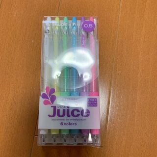 ジュース パステルカラー 極細0.5mm 6色セット LJU-60EF-6CP((ペン/マーカー)