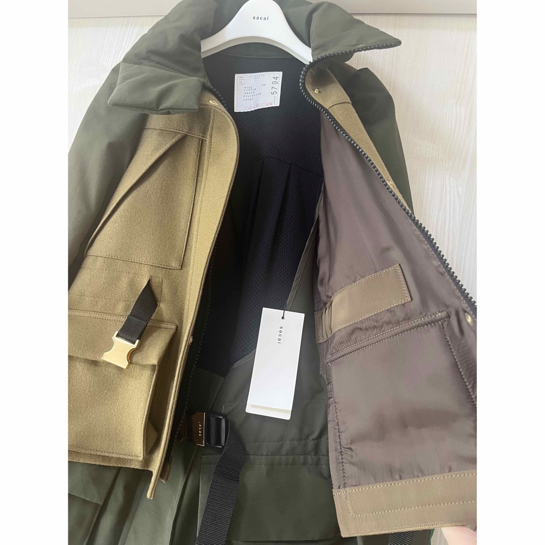 sacai - sacai 2021 aw ジャケット 新品同様の通販 by ac.crea's sacai - sacai 2021 aw ジャケット 新品同様の通販 by ac.crea's