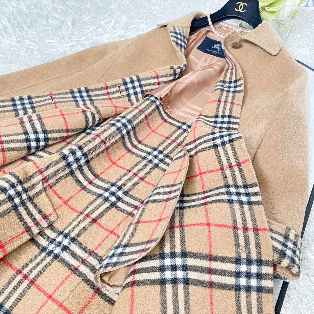 BURBERRY - 美品☆希少モデル バーバリーロンドン カシミヤ BURBERRY - 美品☆希少モデル バーバリーロンドン カシミヤ