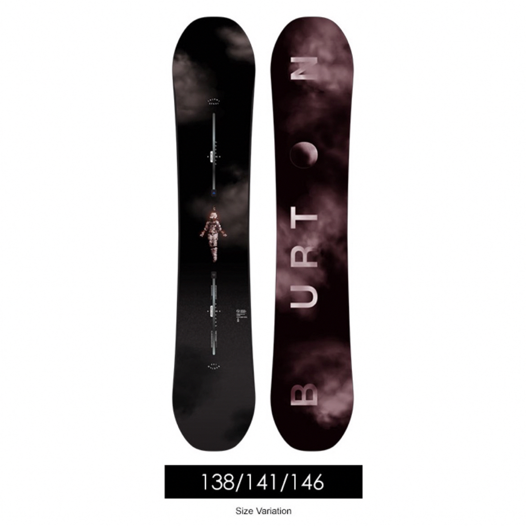BURTON - BURTON スノーボード 板 レディース 13218109000の通販 BURTON - BURTON スノーボード 板 レディース 13218109000の通販