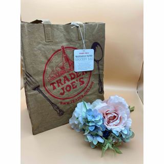 ☆TRADER JOE'S 洗えるエコバッグウォッシャブルペーパー トレジョ(エコバッグ)