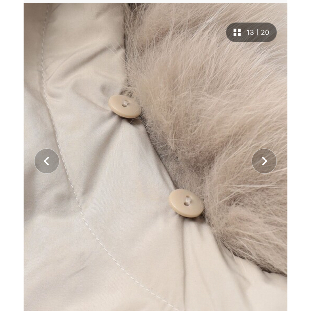 anySiS(エニィスィス)の新品　any sis ダウンコート　ダウンジャケット レディースのジャケット/アウター(ダウンジャケット)の商品写真