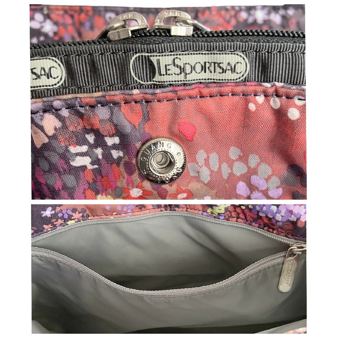 LeSportsac(レスポートサック)の美品 レスポートサック 小花柄 トートバッグ レディースのバッグ(トートバッグ)の商品写真