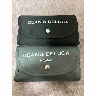 ディーンアンドデルーカ(DEAN & DELUCA)のDEAN&DELUCA ディーンアンドデルーカ　エコバッグ　ブラック　グレー(エコバッグ)