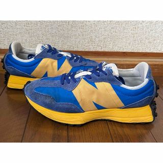 ニューバランス(New Balance)のNew Balance MS327CLB "MARINE BLUE"24.5cm(スニーカー)