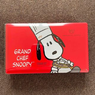 SNOOPY - SNOOPY 帝国ホテル　空き缶　横14×縦8.5×厚み1.5cm